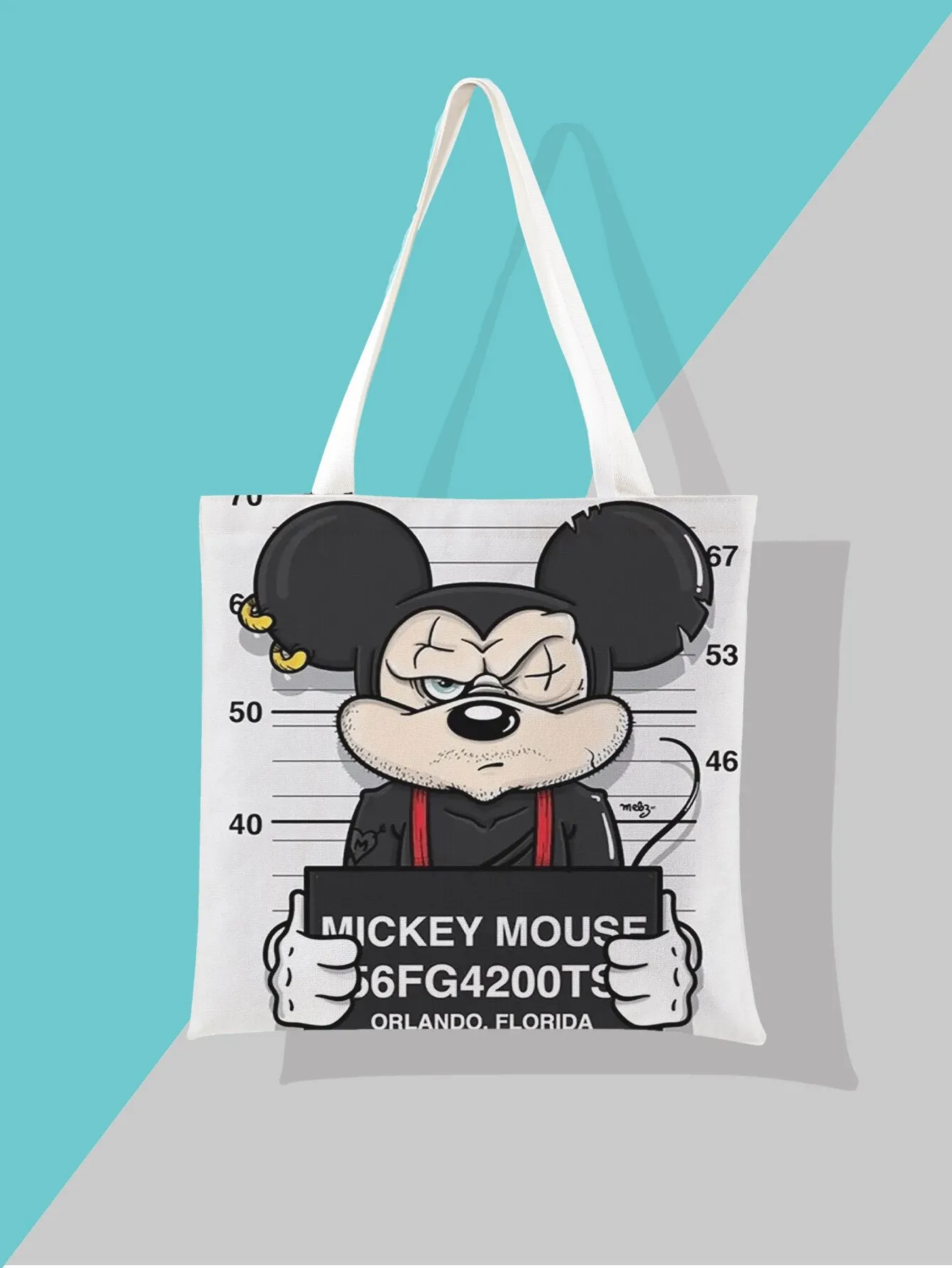 2022 Newest Women&#39;s Bag Disney Mickey Mouse Shoulder Bags Cartoon Printing Minnie Kawaii High Capacity Handbag Shopper Bag Gifts