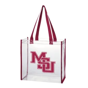 90's MSU Clear Tote