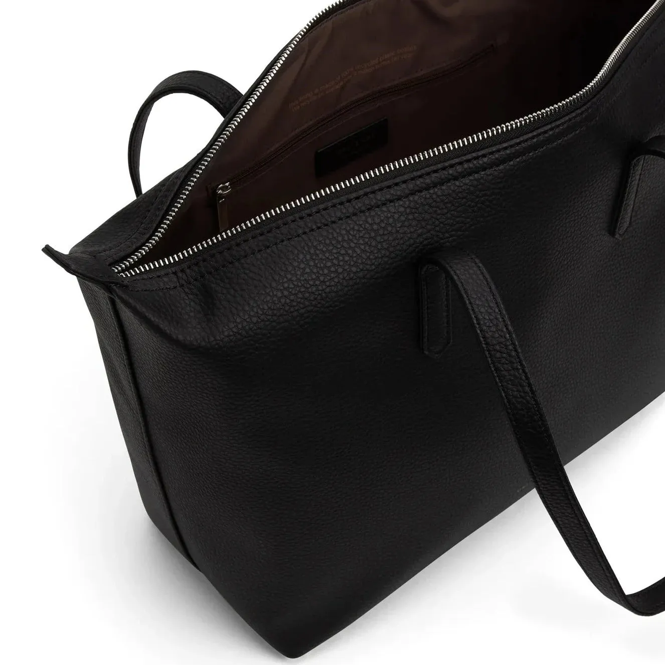 ABBI Vegan Tote Bag - Purity - Black