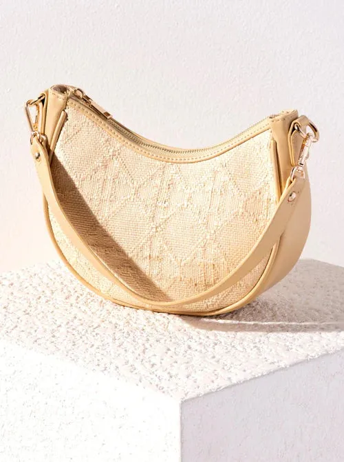 Adrienne Shoulder Bag in Natural