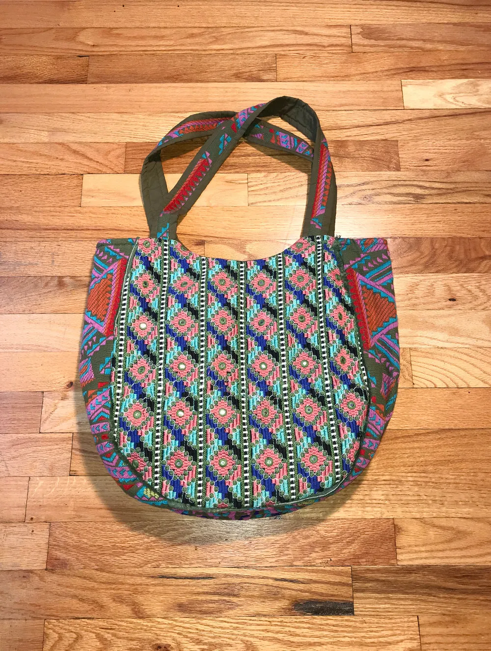 Alma Jacquard Tote Bag