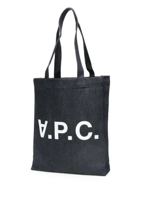 A.p.c. laure denim tote bag