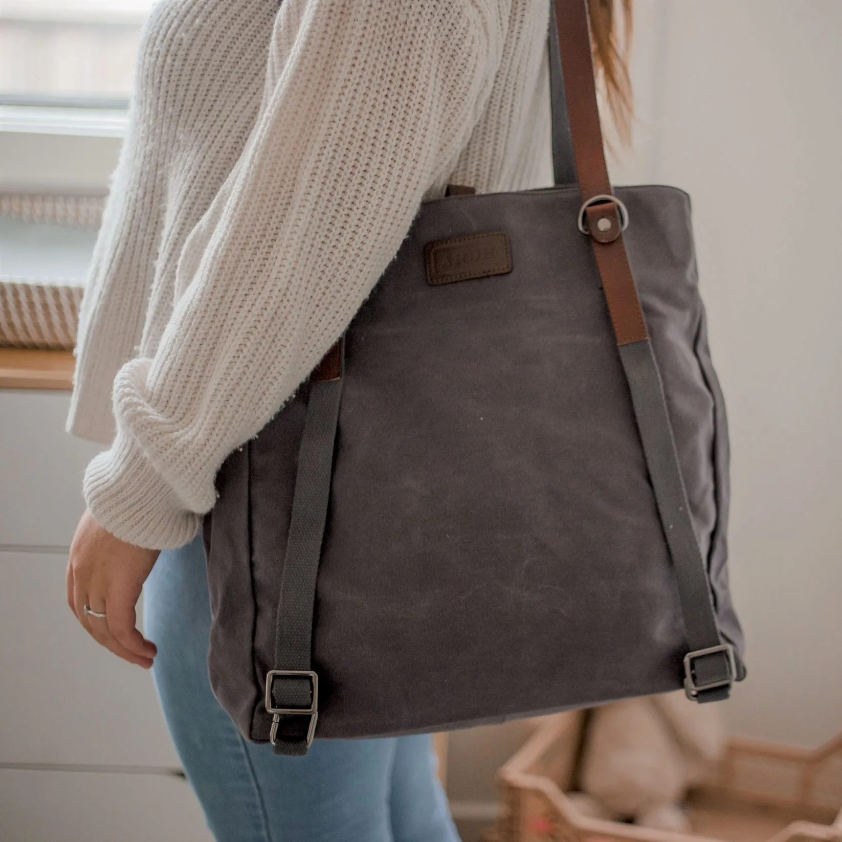 Arch Original Nappy Bag Grey