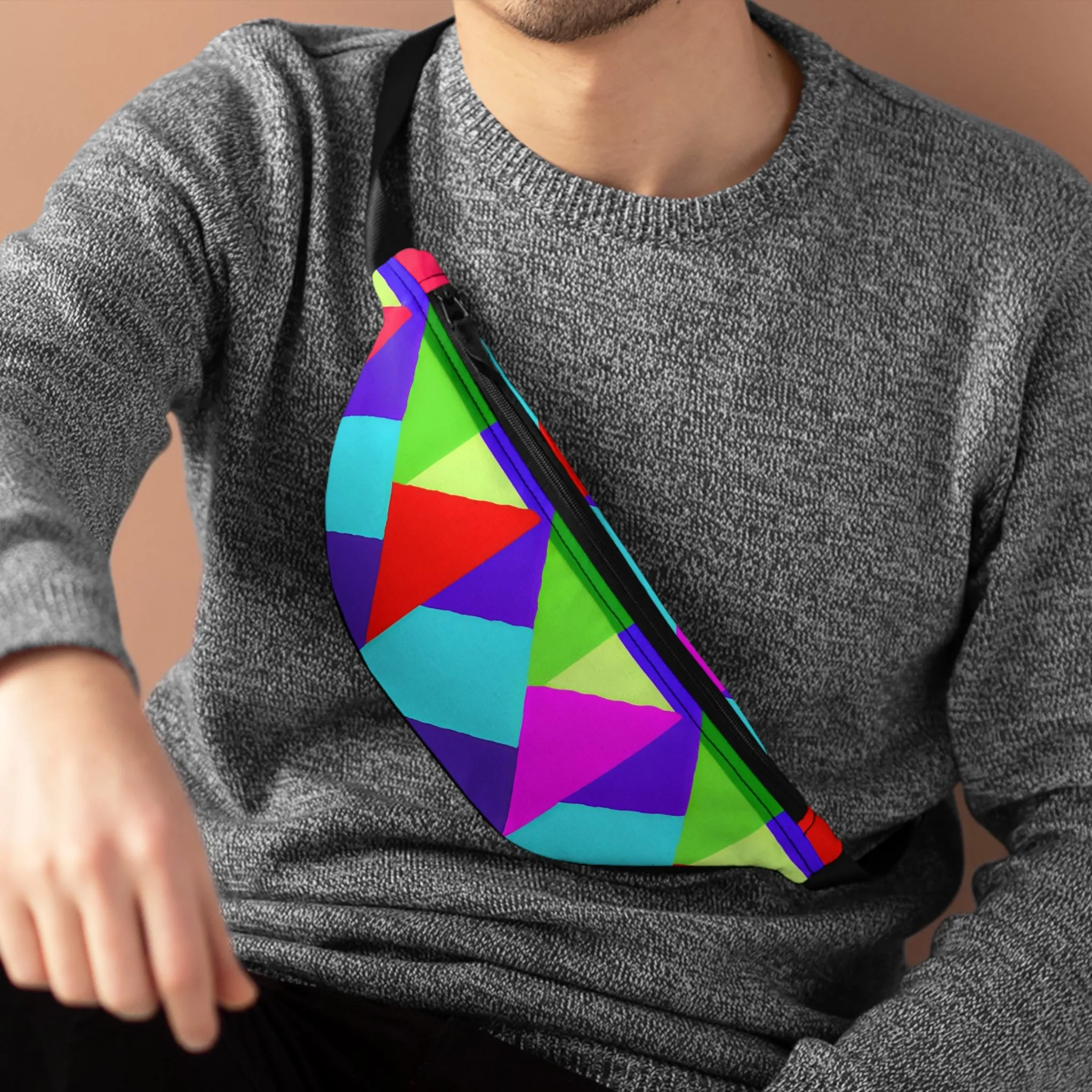 AuroraGlimmer - Gay Pride Fanny Pack Belt Bag