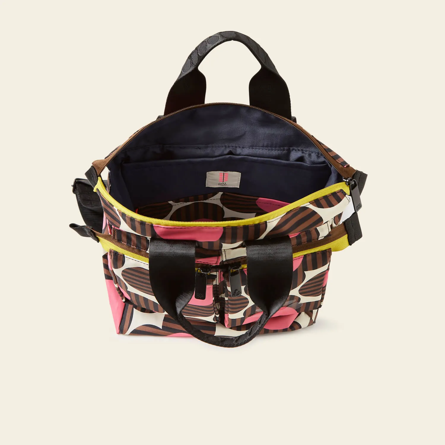 Axis Medium Backpack - Striped Flower Azalea