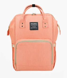 Baby Diaper Backpack - Coral