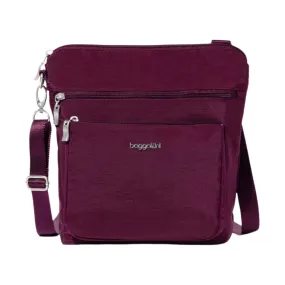 Baggallini Modern Large Pocket Crossbody - Mulberry