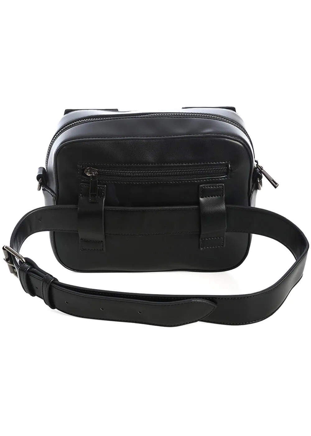 Banned Malachi Batwing Belt Bag Black