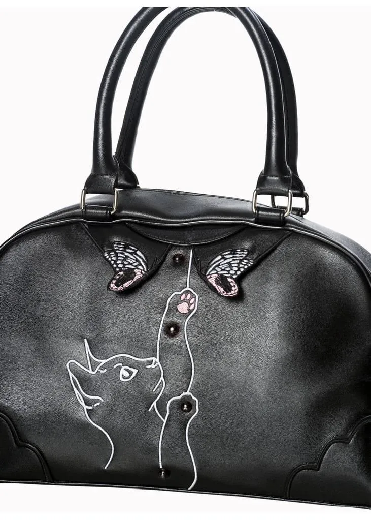 Banned Meow Bag Black