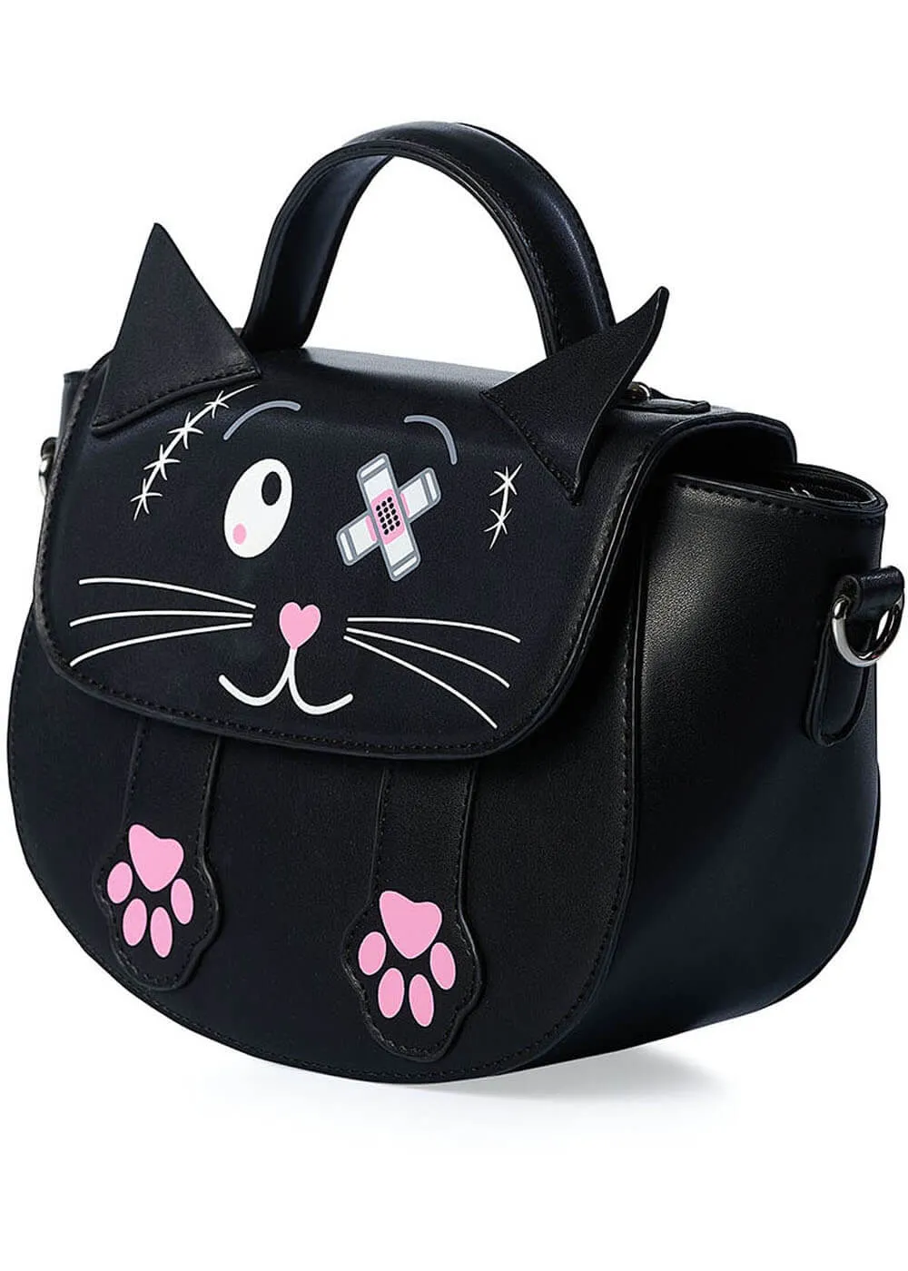 Banned Neko Cat Bag Black