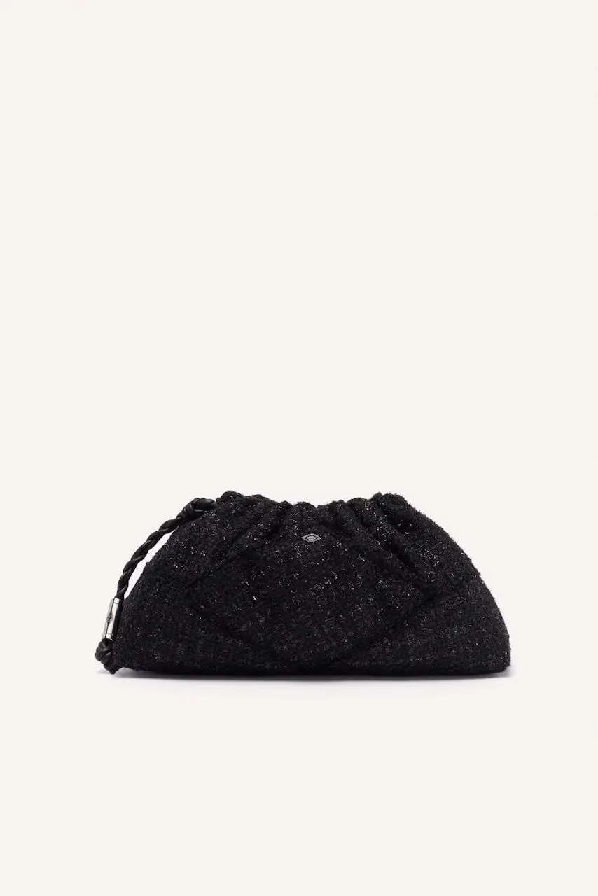 Bash Paris June Tweed Bag in Black