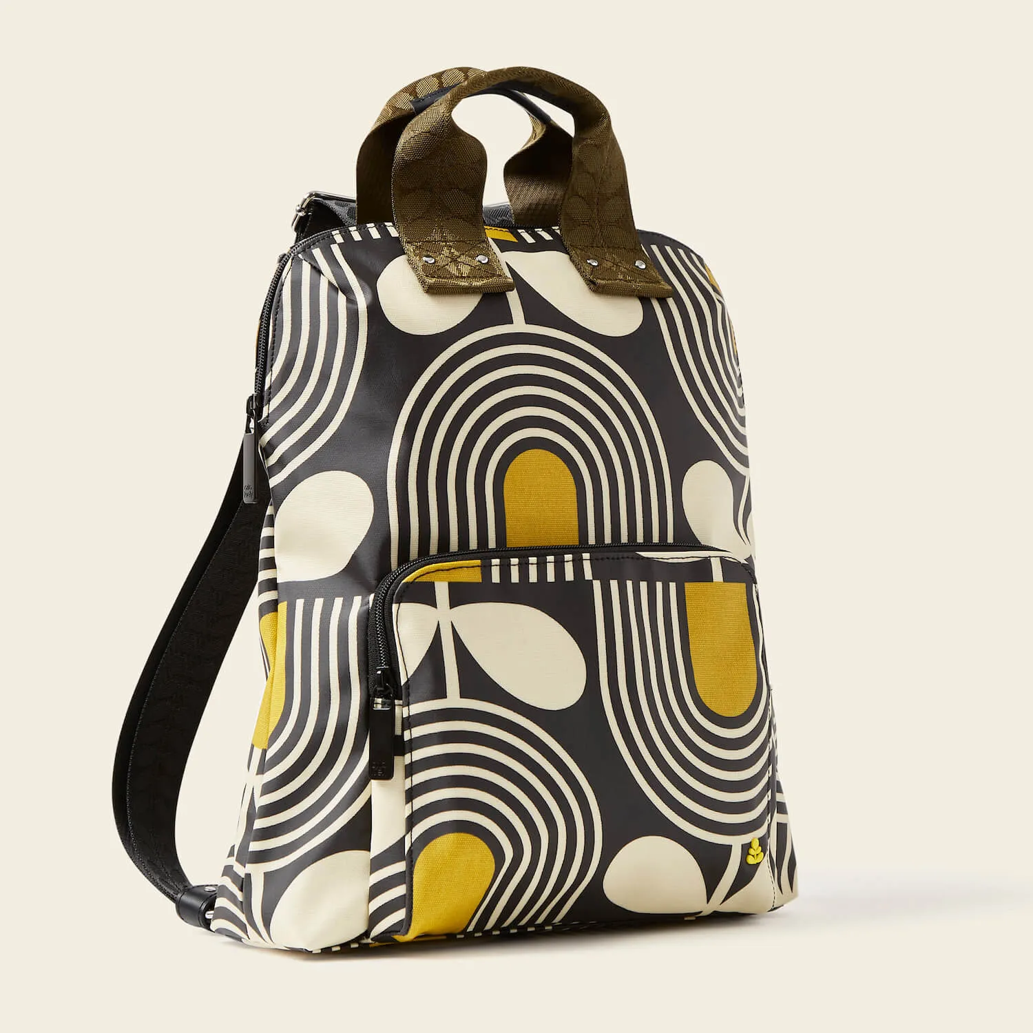 Bestie Backpack - Giant Striped Tulip Noir