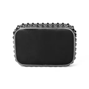 Black Studded Clutch