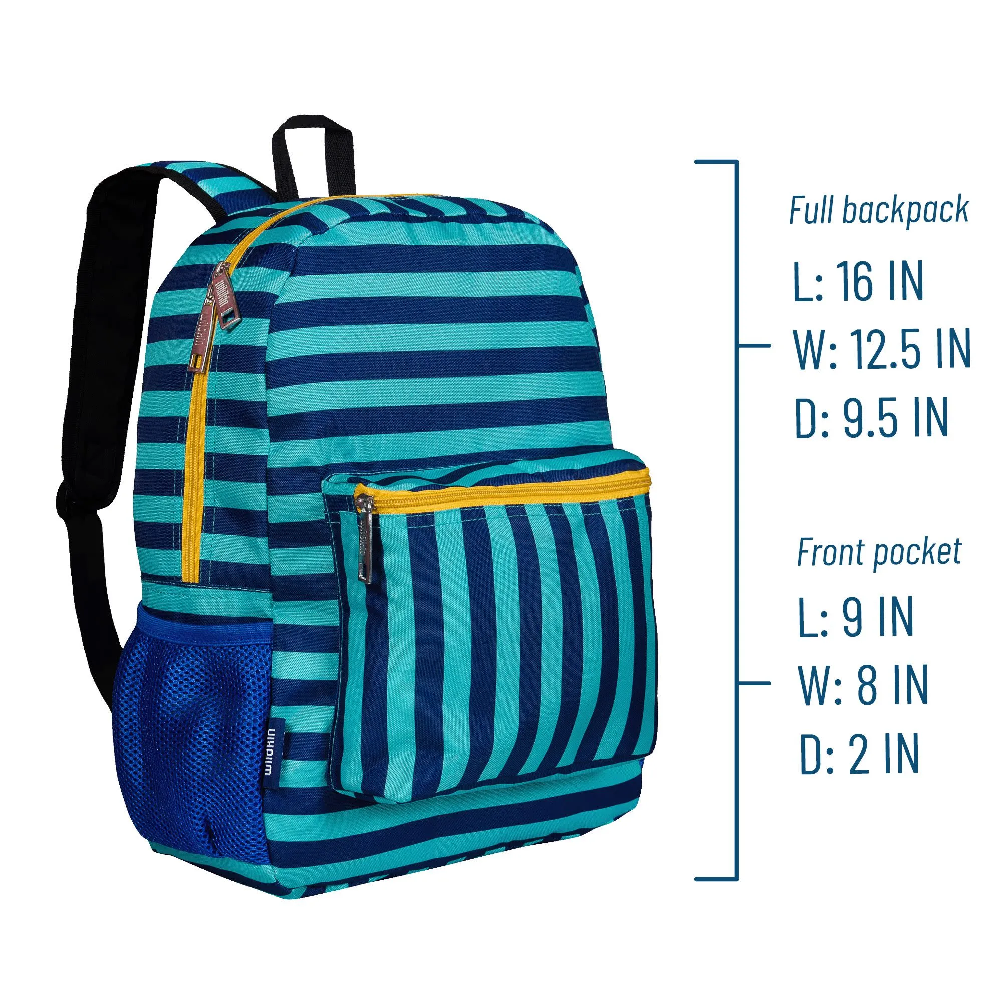 Blue Stripe 16in Backpack |FINAL SALE|