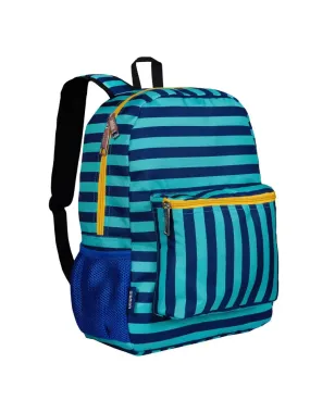 Blue Stripe 16in Backpack |FINAL SALE|