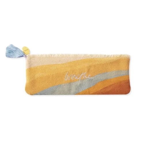 Breathe Long Canvas Pouch