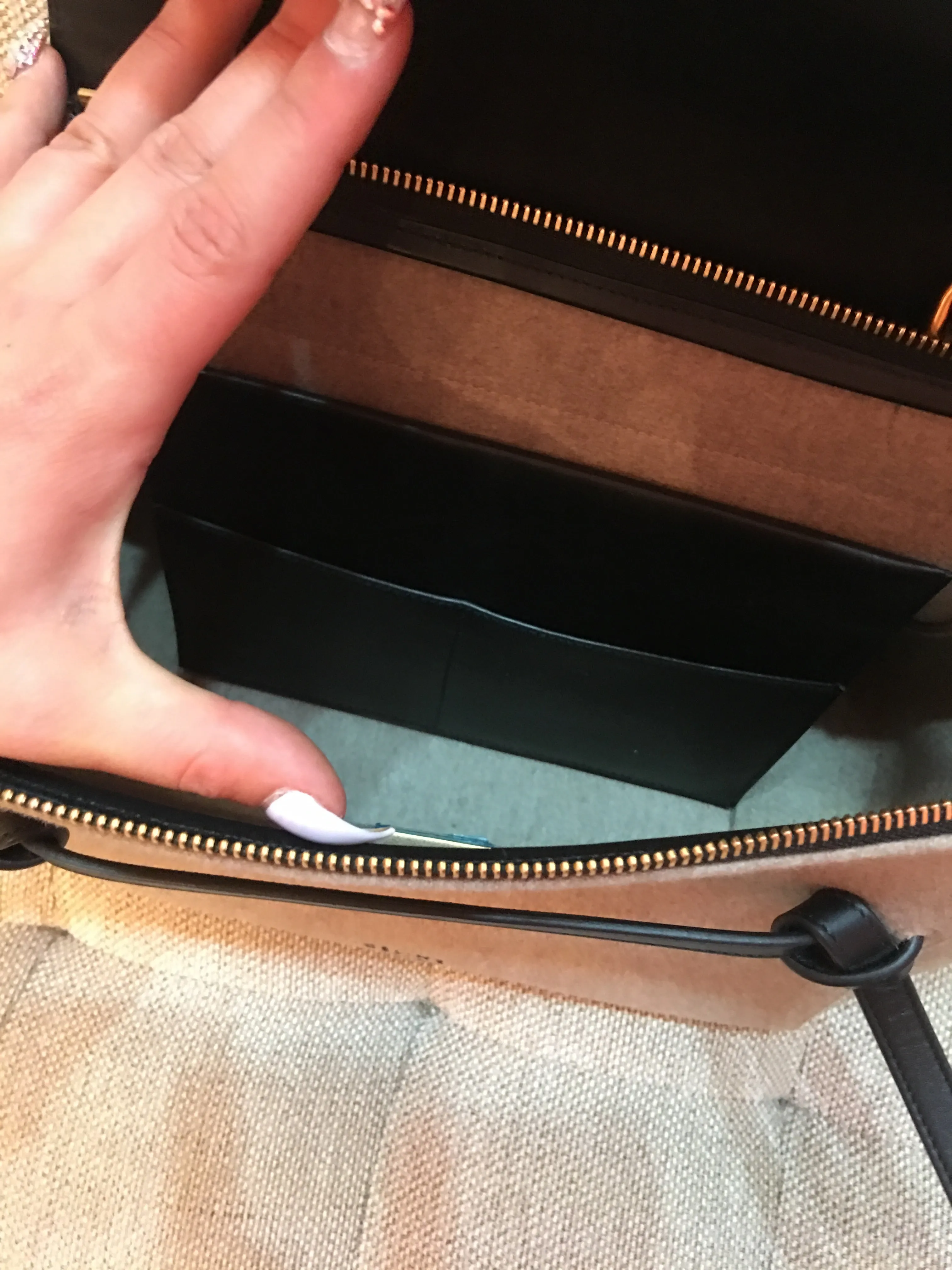 Celine felt belt bag