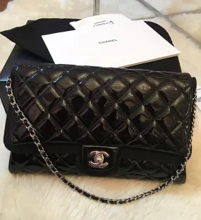 Chanel clutch on chain