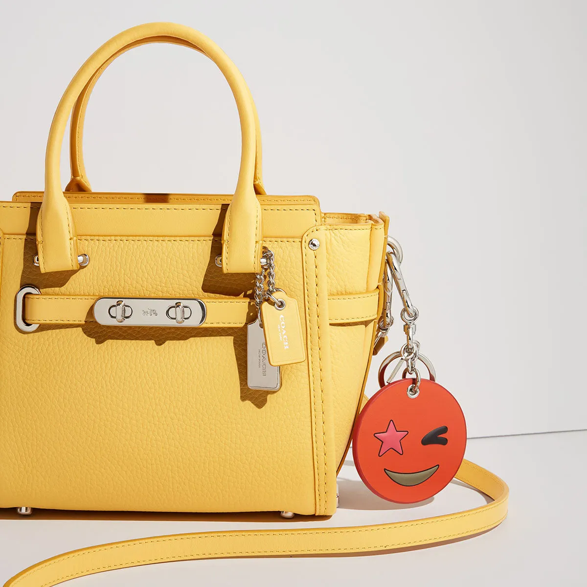 COACH Winky Emoji Bag Charm