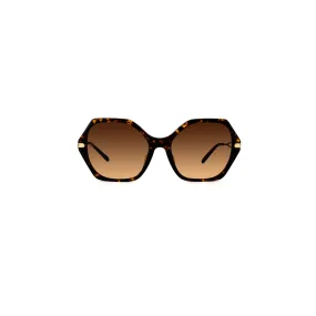 Coach Women's Brown Acetate Irregular Sunglasses HC8315F51207459