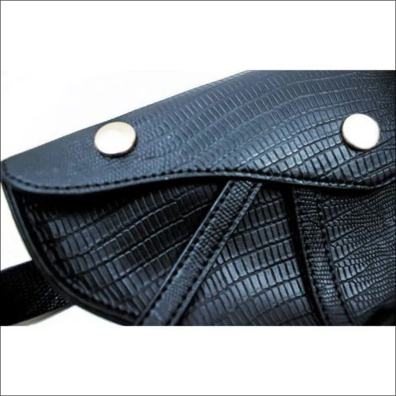 Croc Print Waist Bag