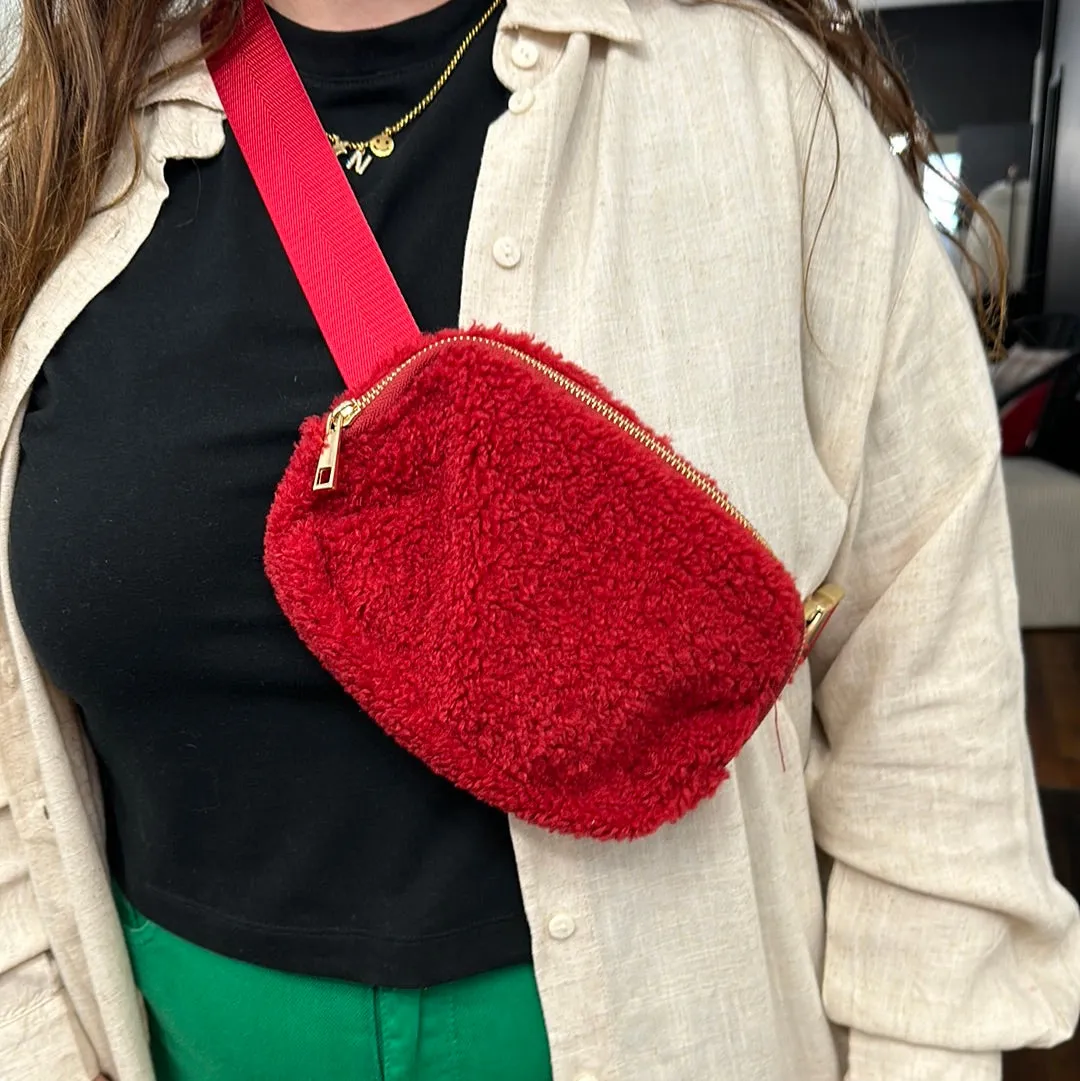 Fuzzy Belt Bag