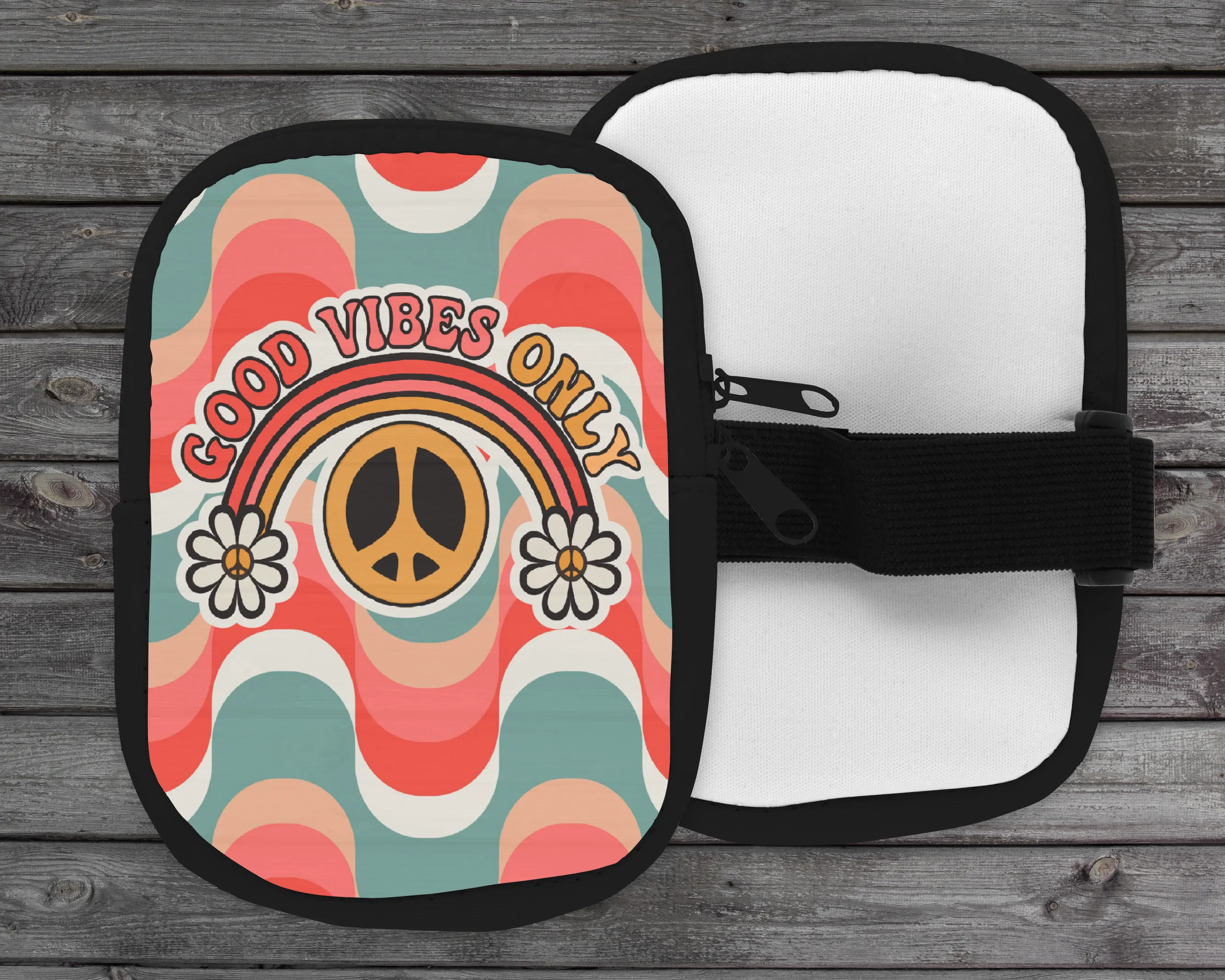 Good Vibes Only Zippered Pouch/Bag For 40oz Tumbler