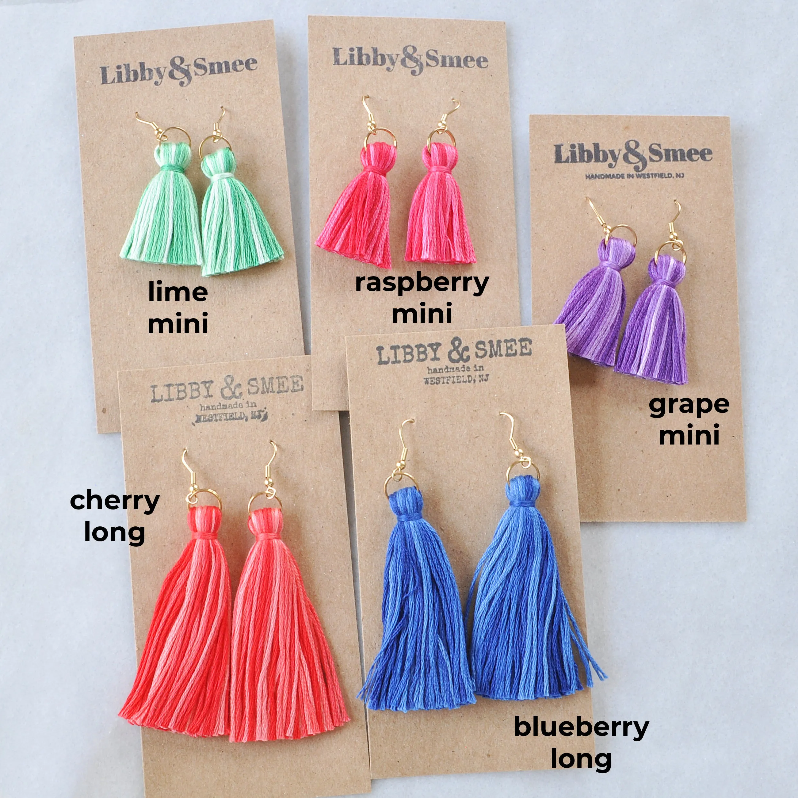 Gradient Tassel Earrings - CLEARANCE