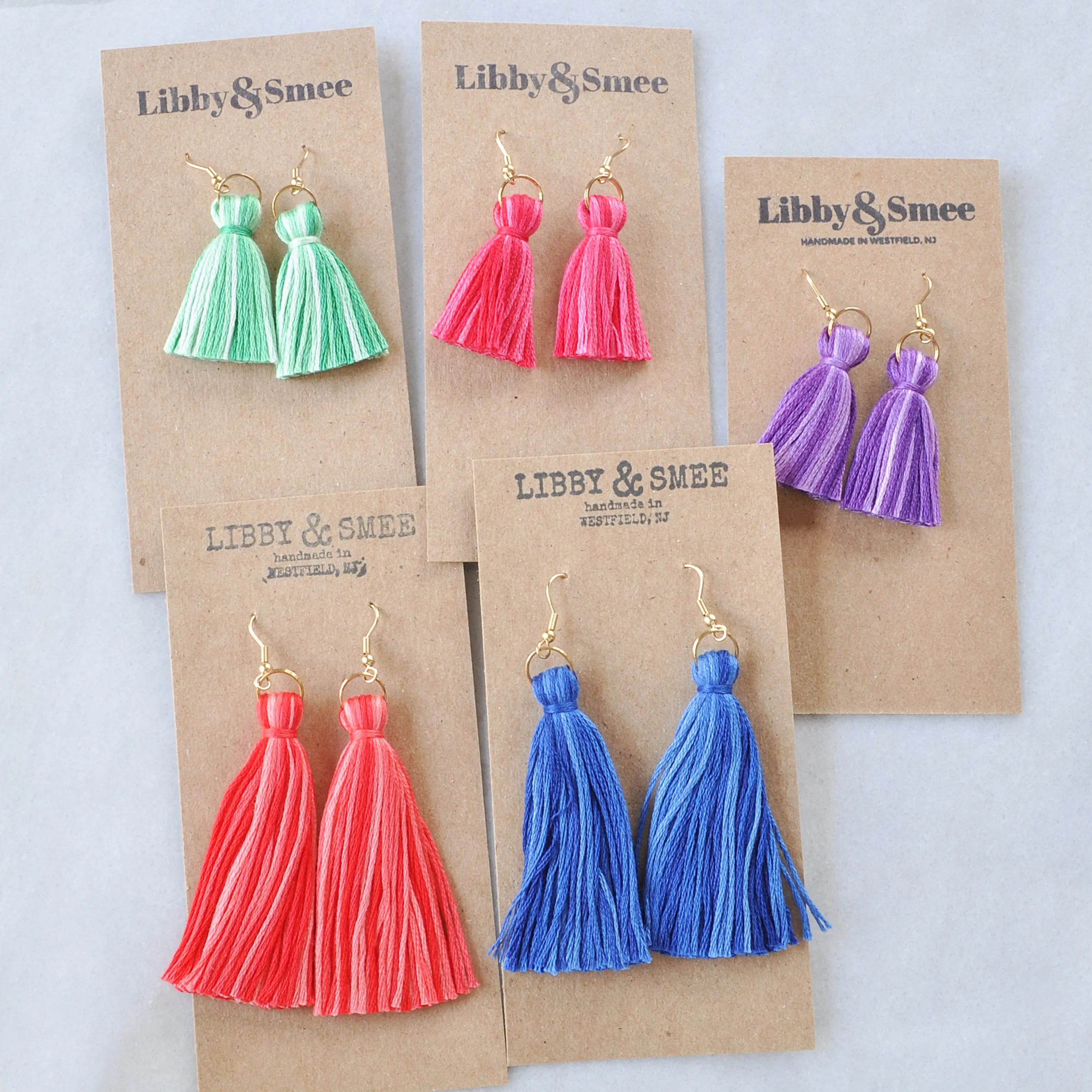 Gradient Tassel Earrings - CLEARANCE