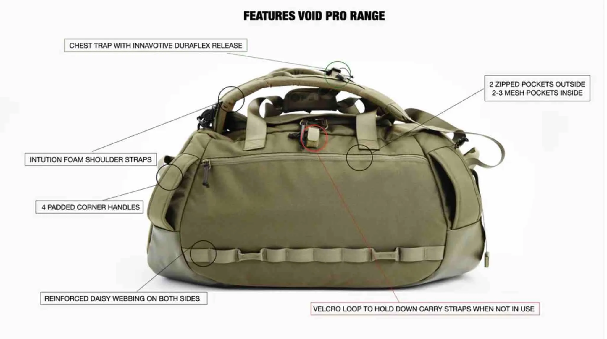 Halite Void 50L Pro Duffel Bag