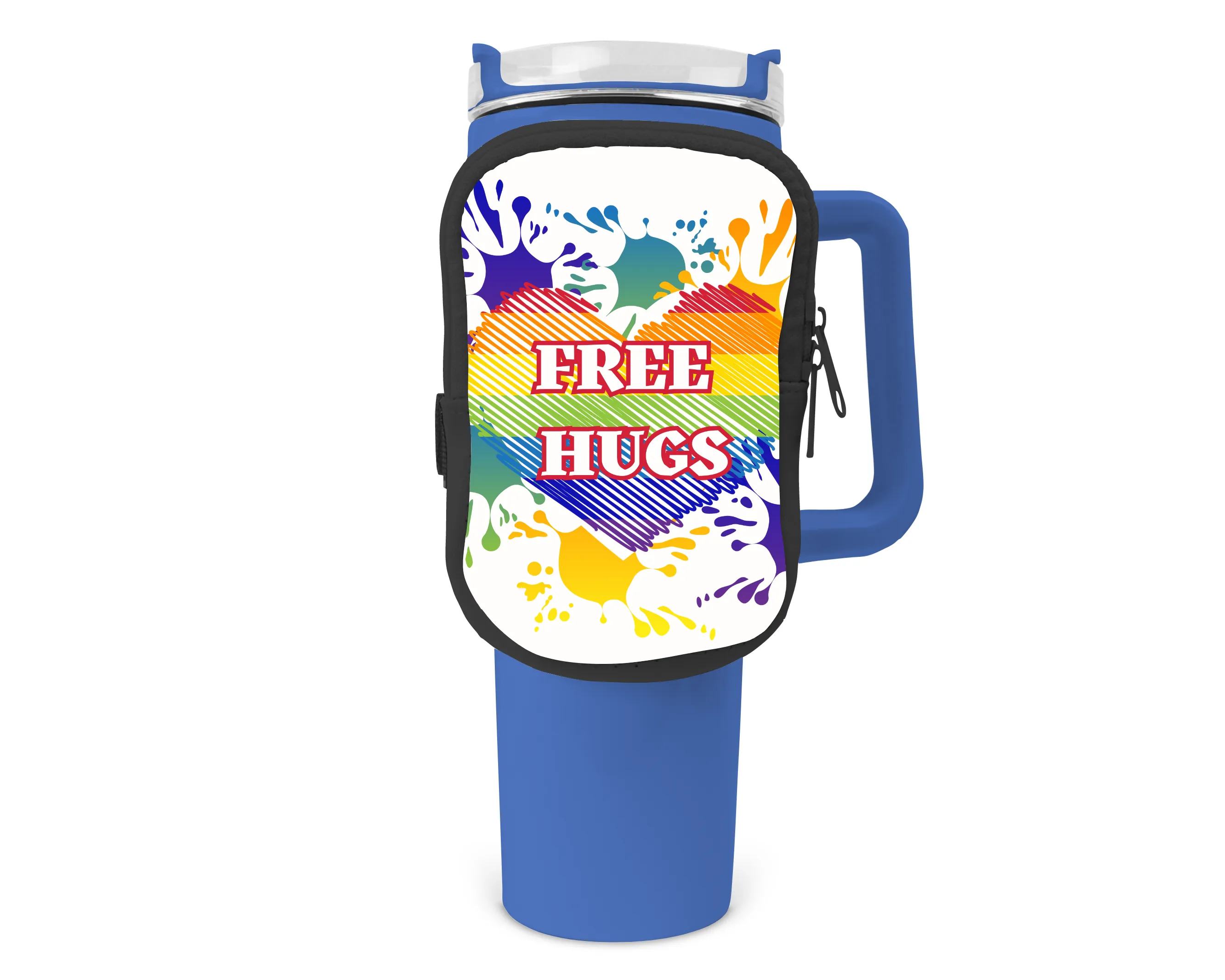 Hugs Zippered Pouch/Bag For 40oz Tumbler