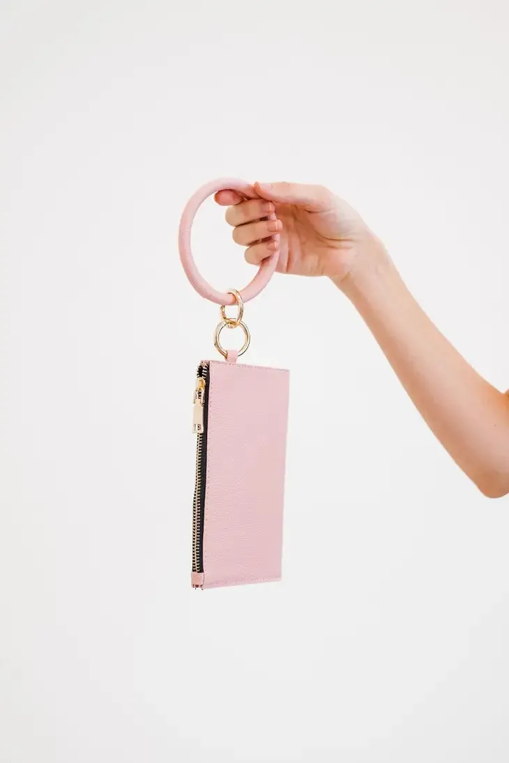 Keychain Bracelet and Clutch Set