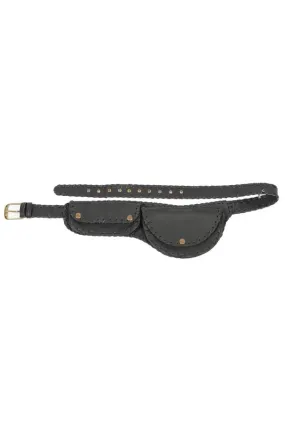 Leather Hip Belt Two Pkts