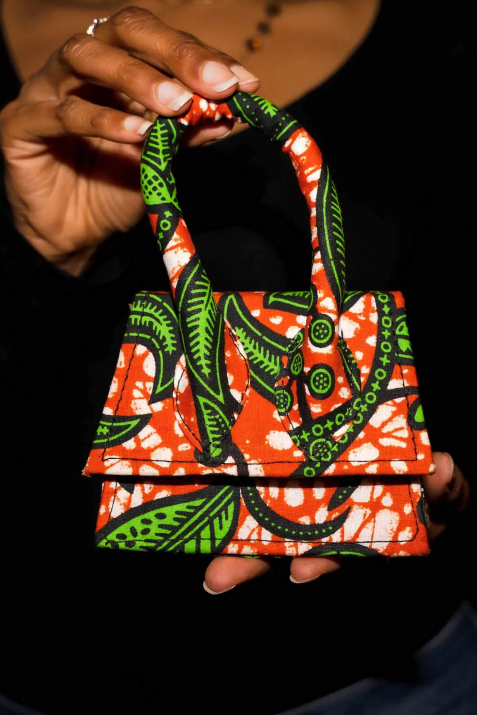 LORIDE African Print Micro Bag (Belt Bag)