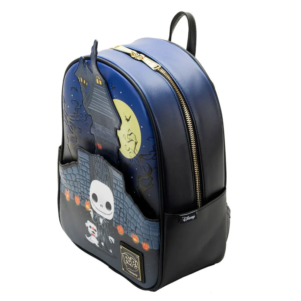 Loungefly | Jack Skellington Funko Pop! Glow Mini Backpack