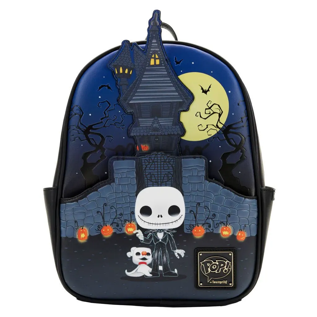 Loungefly | Jack Skellington Funko Pop! Glow Mini Backpack