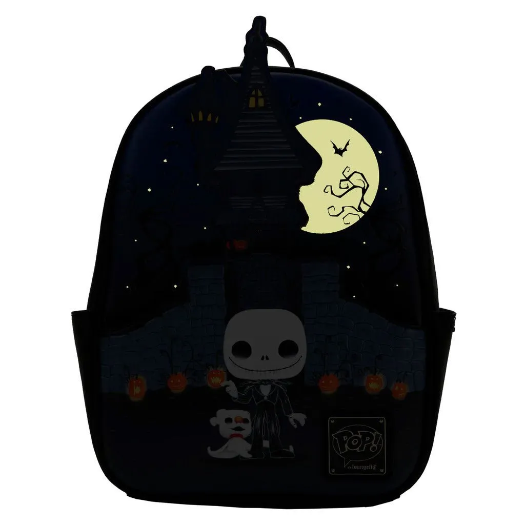 Loungefly | Jack Skellington Funko Pop! Glow Mini Backpack