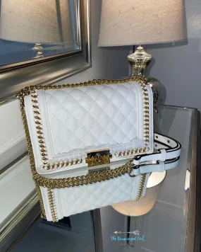 Love One Classic Quilted Crossbody Clutch