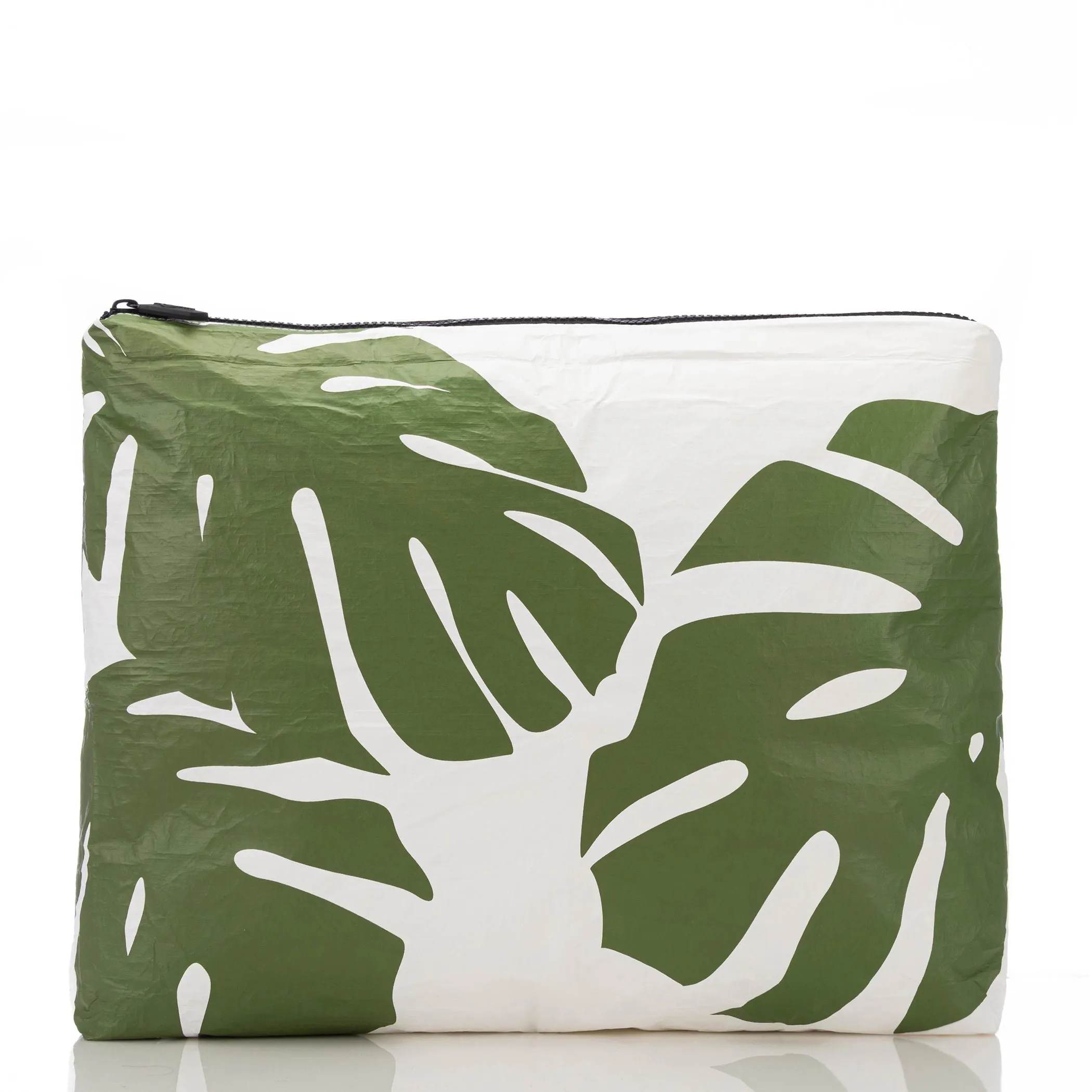 Monstera Max Pouch / Seaweed