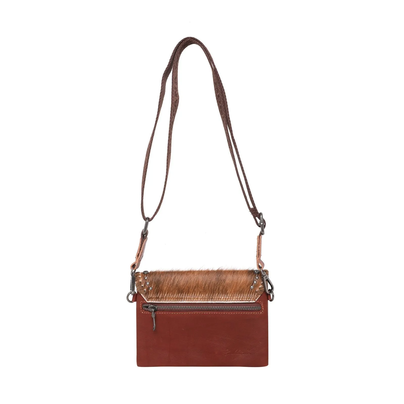 Montana West Hair-On Cowhide Leather Crossbody