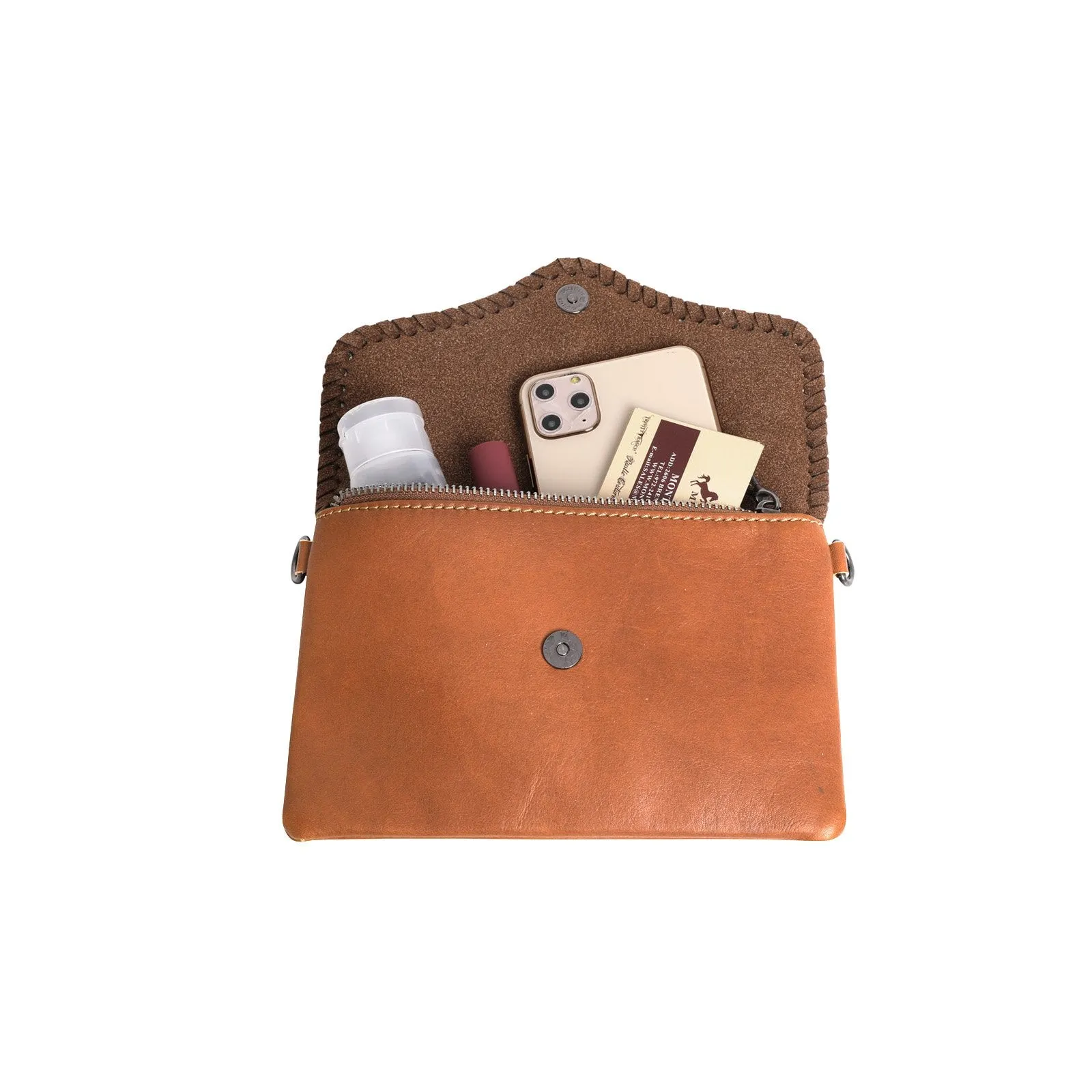 Montana West Hair-On Cowhide Leather Crossbody