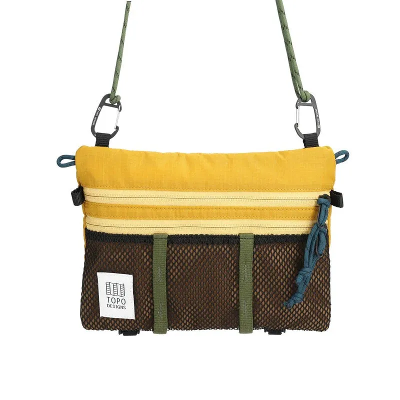 Mountain Accessory Shoulder Bag in Mustard and Dark Khaki