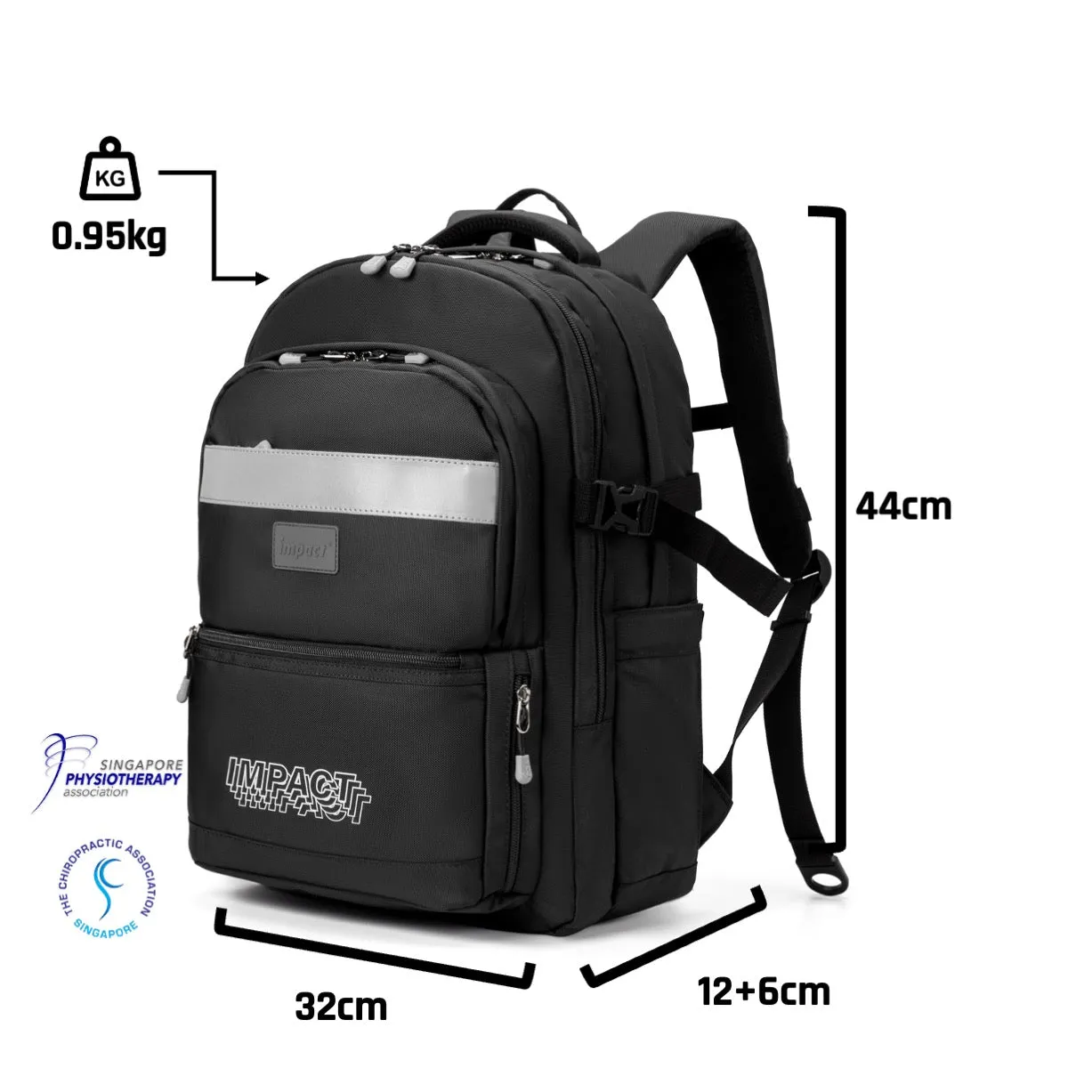 Posture Correction Ergonomic Backpack, IPEG-2369