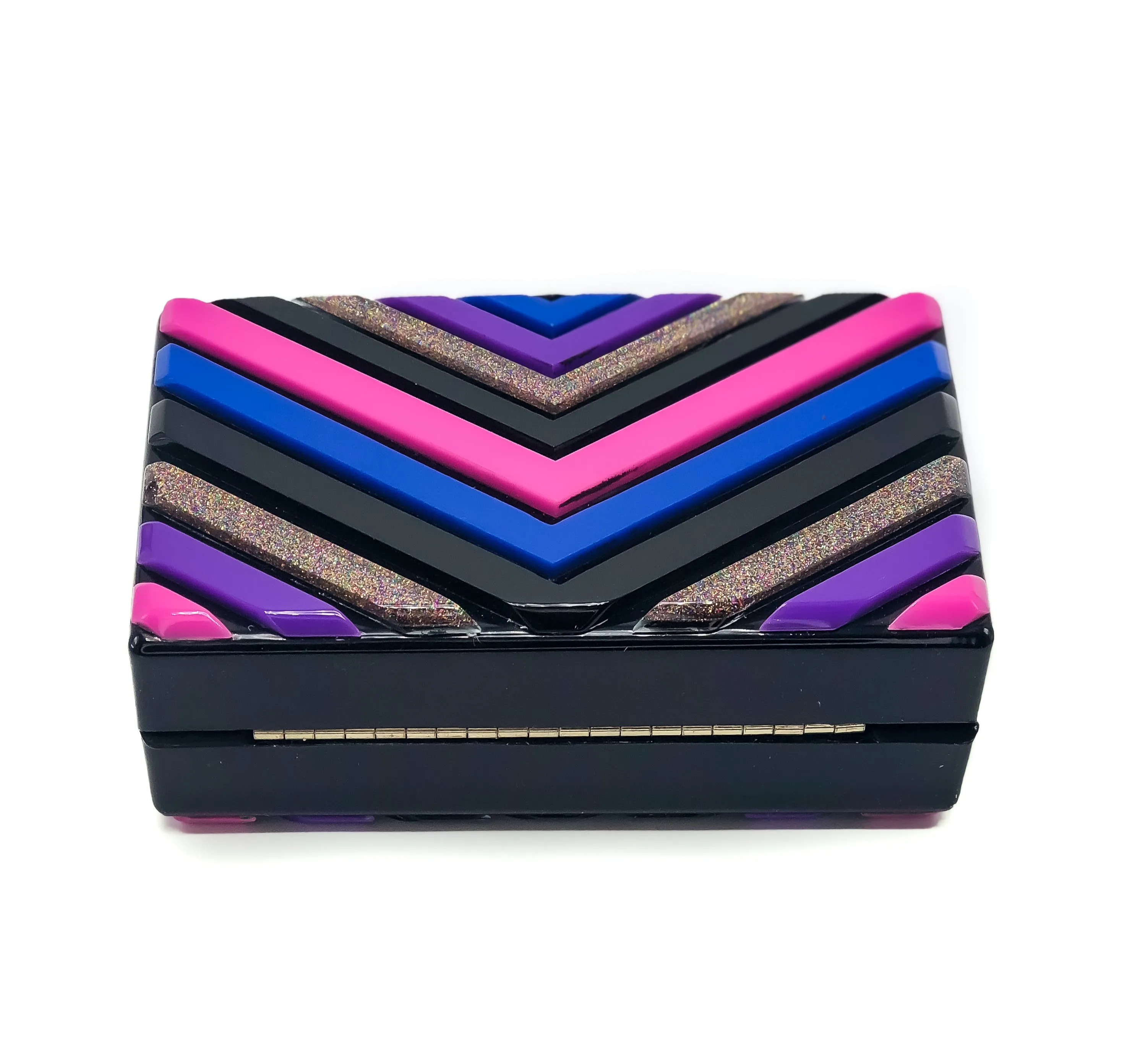 Power Play- Multicolor Clutch