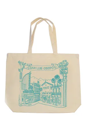 San Luis Obispo 7 Sisters Jumbo Tote Bag