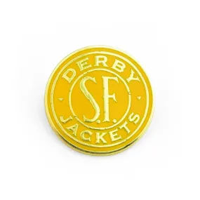 S.F Enamel Token Lapel Pin