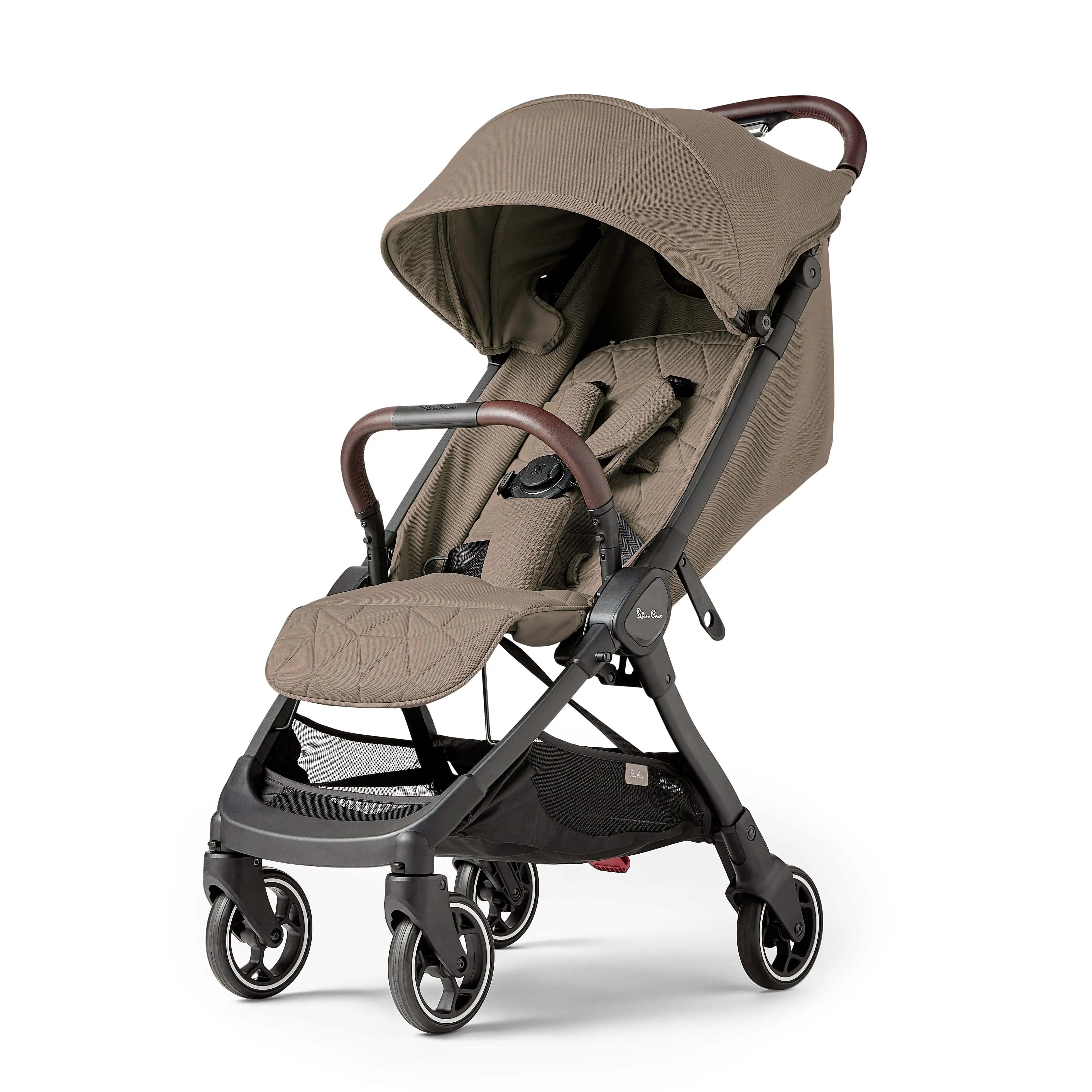 Silver Cross Clic Stroller with Travel Bag - Cobble