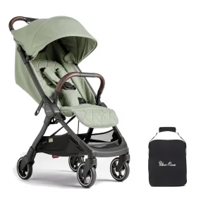 Silver Cross Clic Stroller with Travel Bag - Sage