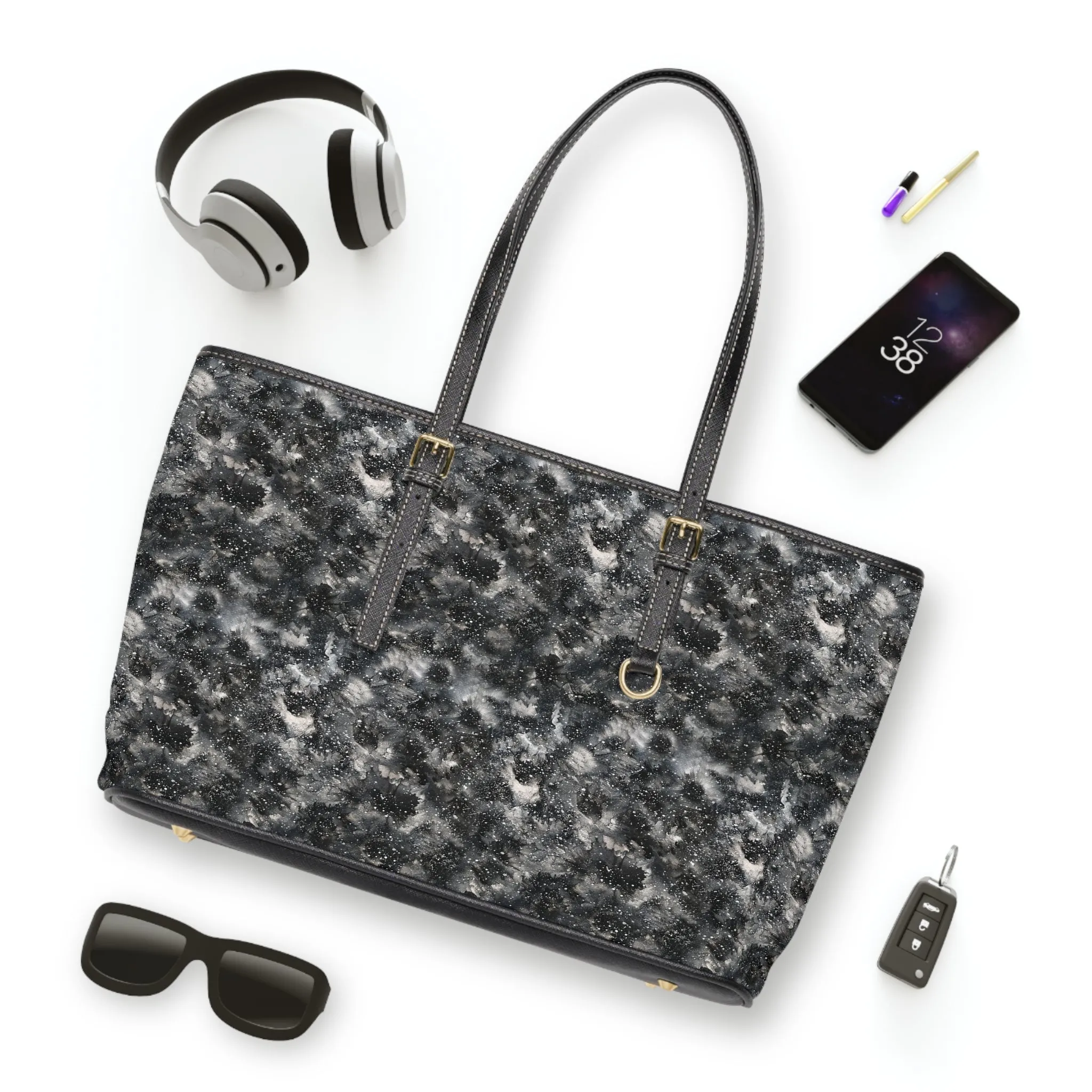 Starry Night Shoulder Tote Bag