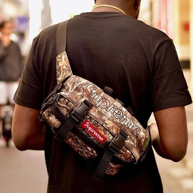 Supreme Waist Belt Bag Real Tree Camo